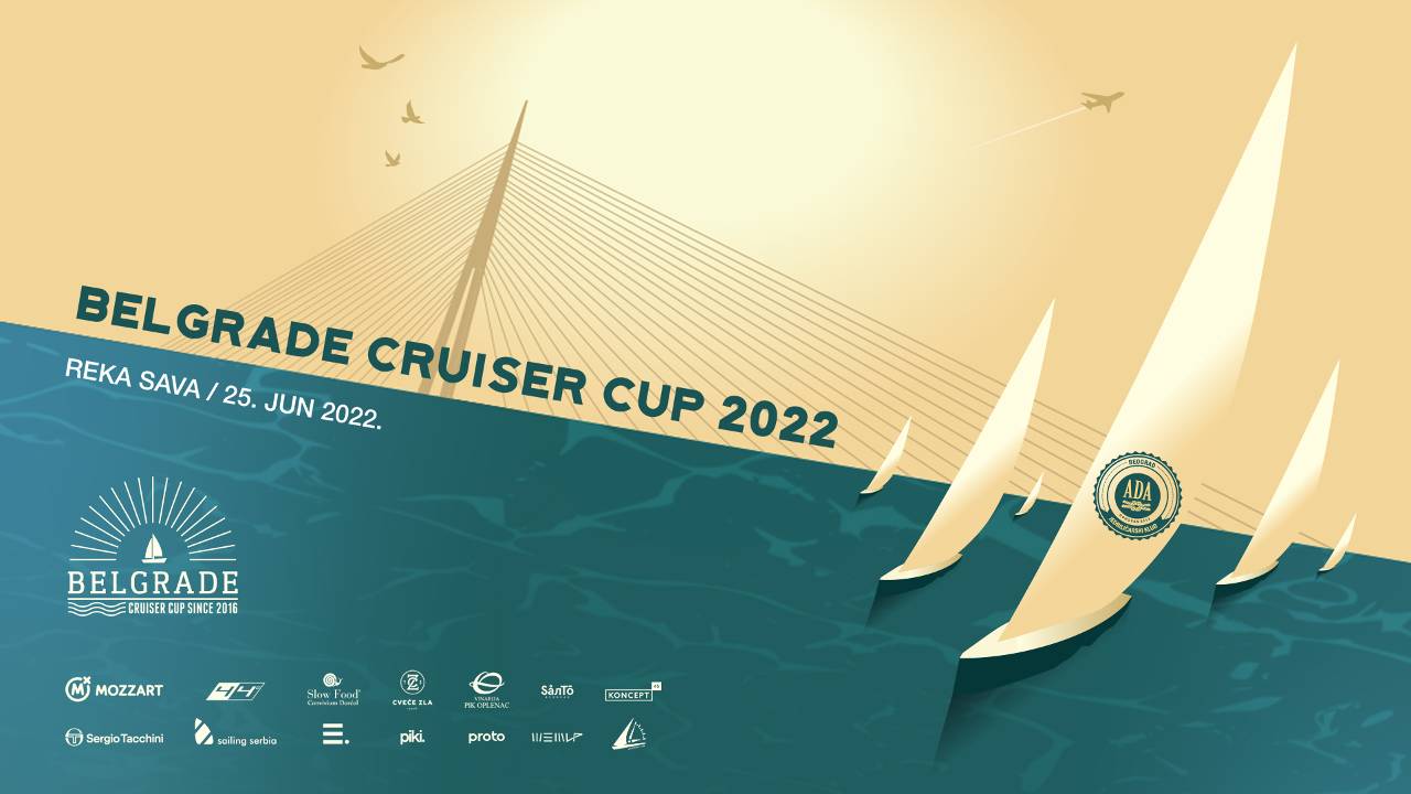 Jedriličarska regata Belgrade Cruiser Cup 2022